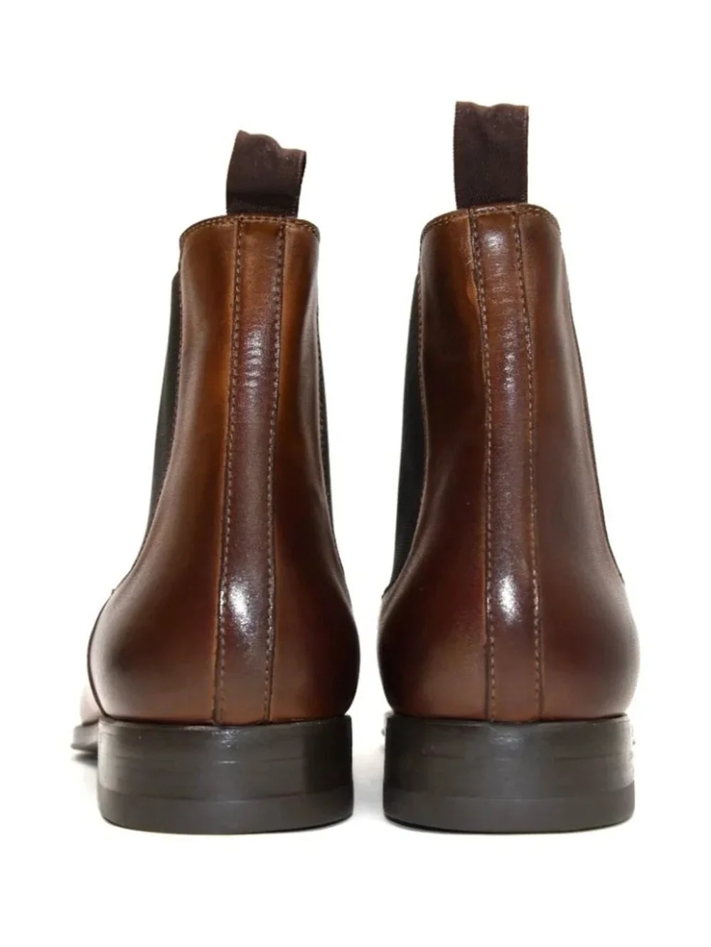 New! Magnanni Burlo Chelsea Boots 24199 Cognac 9.5 US M DD466A